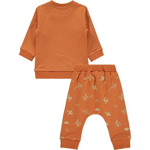 Baby Boy Suit 6-18 Months Orange