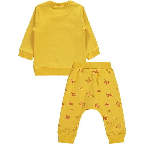 Baby Boy Suit 6-18 Months Yellow