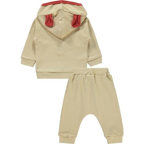 Baby Boy Suit 6-18 Months Stone Color