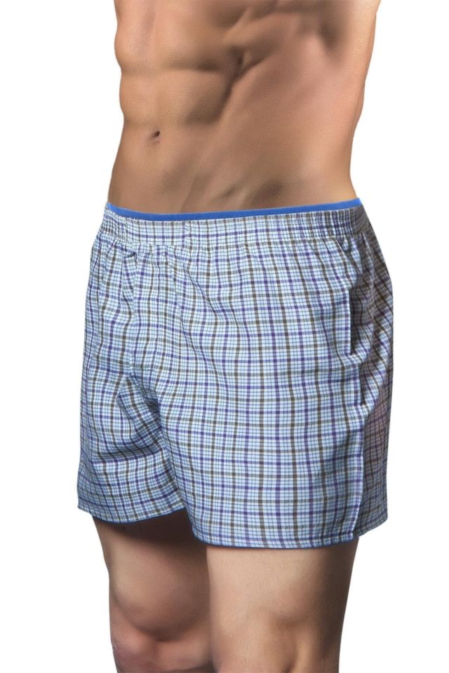 Büyük Beden Rahat Kalıp Pamuklu Klasik Erkek Poplin Boxer