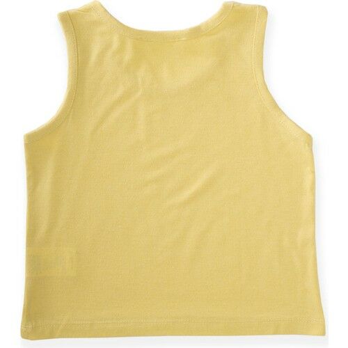 Zero Sleeve T-Shirt Ages 1-8 Light Yellow