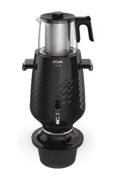 Arzum- Ar3083 Ehlikeyf 2200 W Cam Demlikli Semaver