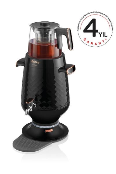 Arzum- Ar3083 Ehlikeyf 2200 W Cam Demlikli Semaver