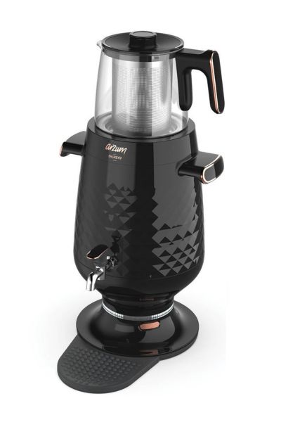 Arzum- Ar3083 Ehlikeyf 2200 W Cam Demlikli Semaver