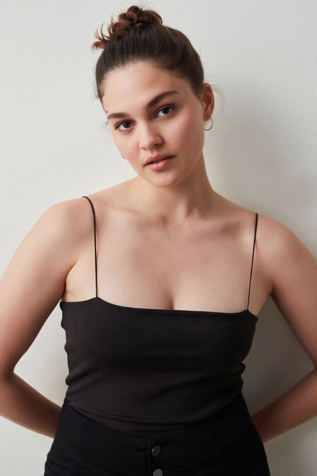 Siyah New Cami Atlet