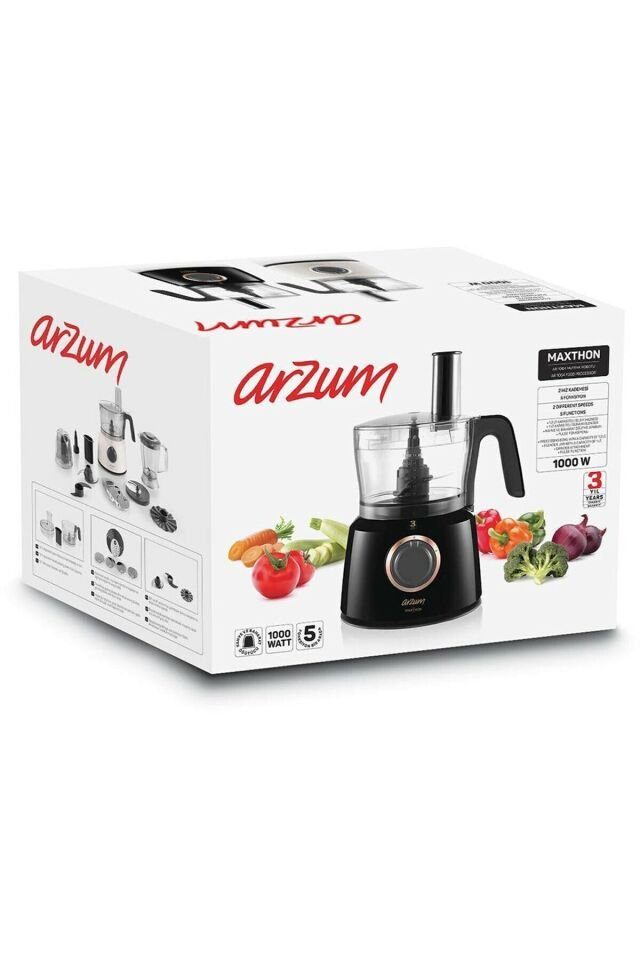 AR1064 Maxthon Food Processor - Black