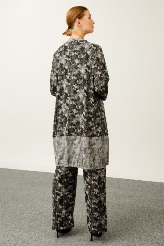 Ghisa Set of 3 GRAY CAMOUFLAGE