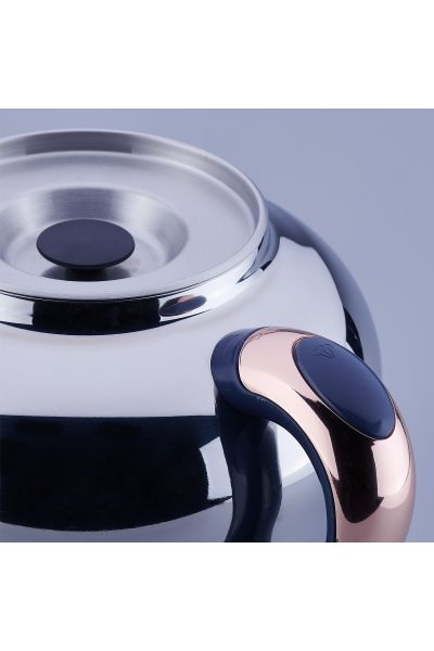 Heraldic Samovar Azura/rosegold