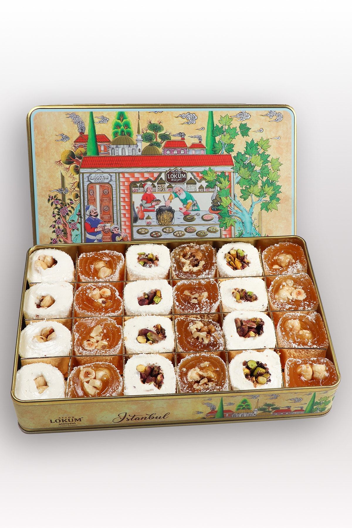 Karışık Kuruyemişli Lokum 850 G