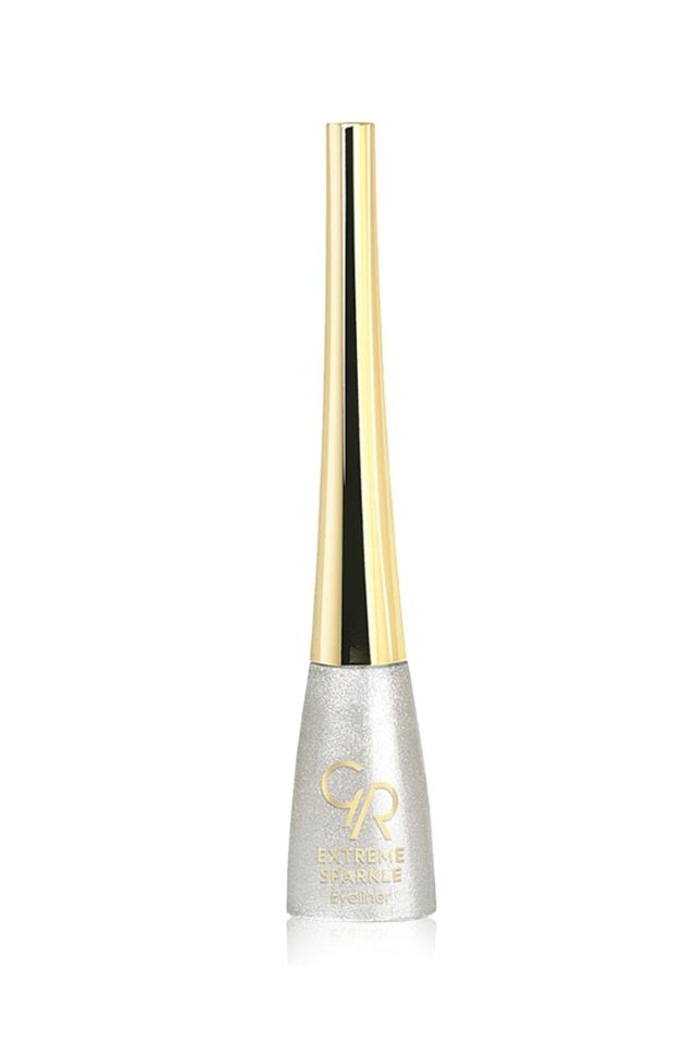 Silver Color Eyeliner - Extreme Sparkle Eyeliner No: 101