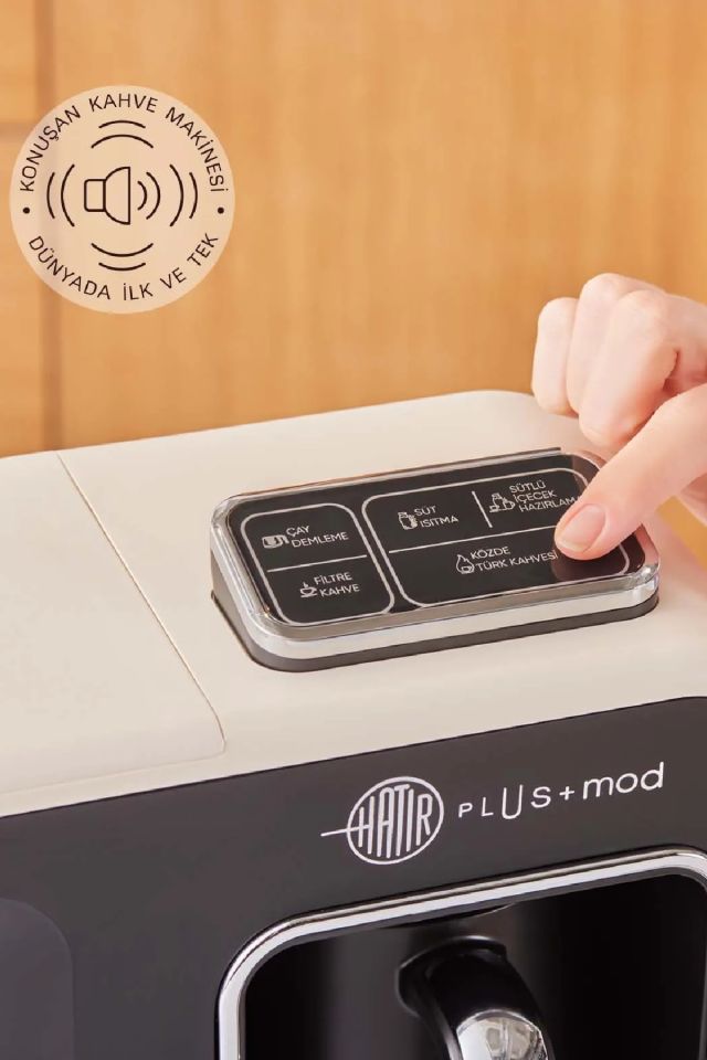 Karaca Hatır Plus+ Mod 5 in 1 Kahve Makinesi-Cream