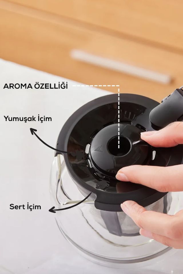 Karaca Hatır Plus+ Mod 5 in 1 Kahve Makinesi-Cream
