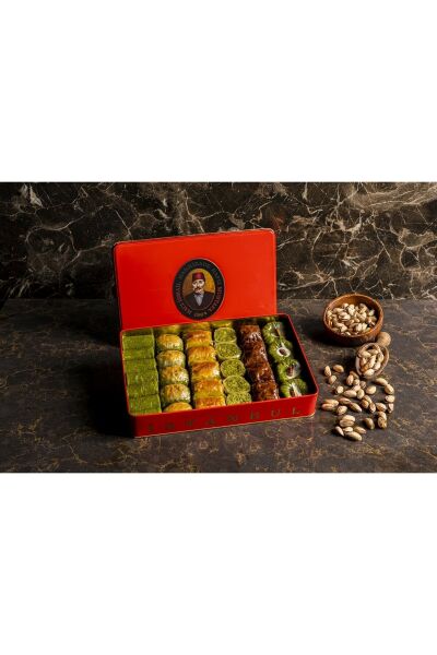 Premium Fıstıklı Karışık Baklava M Kutu