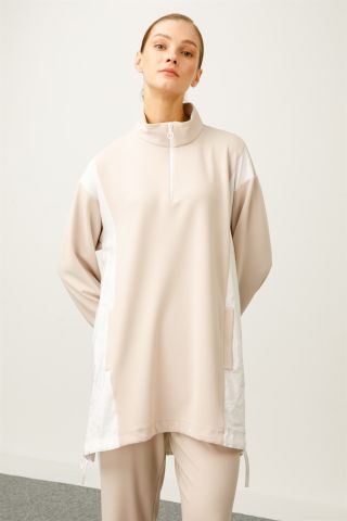 Ghisa Tunic Pants Set STONE
