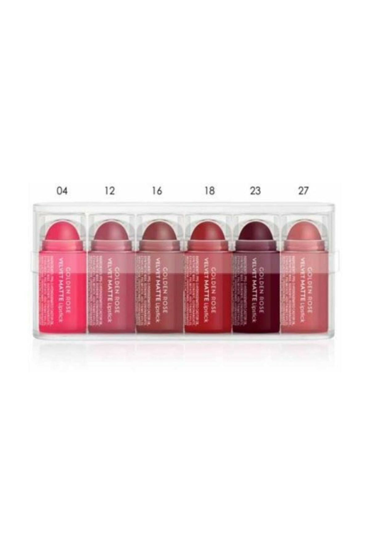 Mini Velvet Matte Lipstick Mix2 6x0.5g