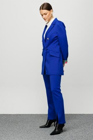 Ghisa Jacket Pants Set SAX