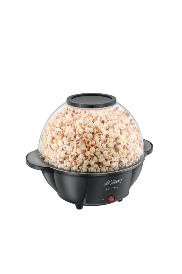Patcorn Popcorn Machine - Black