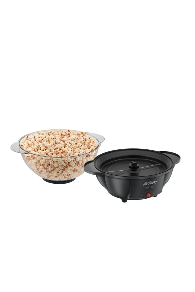 Patcorn Popcorn Machine - Black