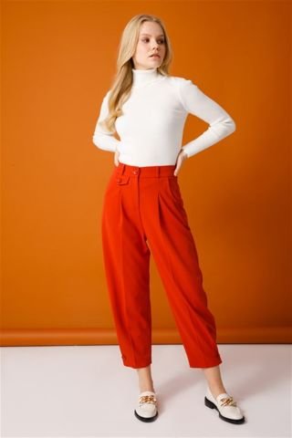 Ghisa Detailed Trousers TILE