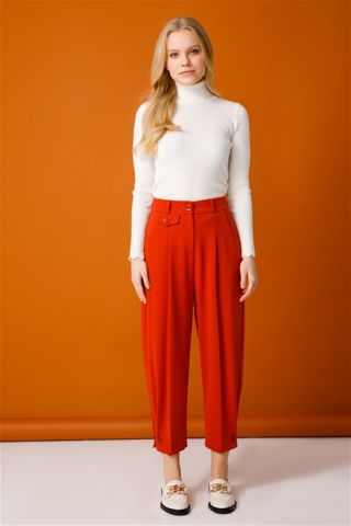 Ghisa Detailed Trousers TILE