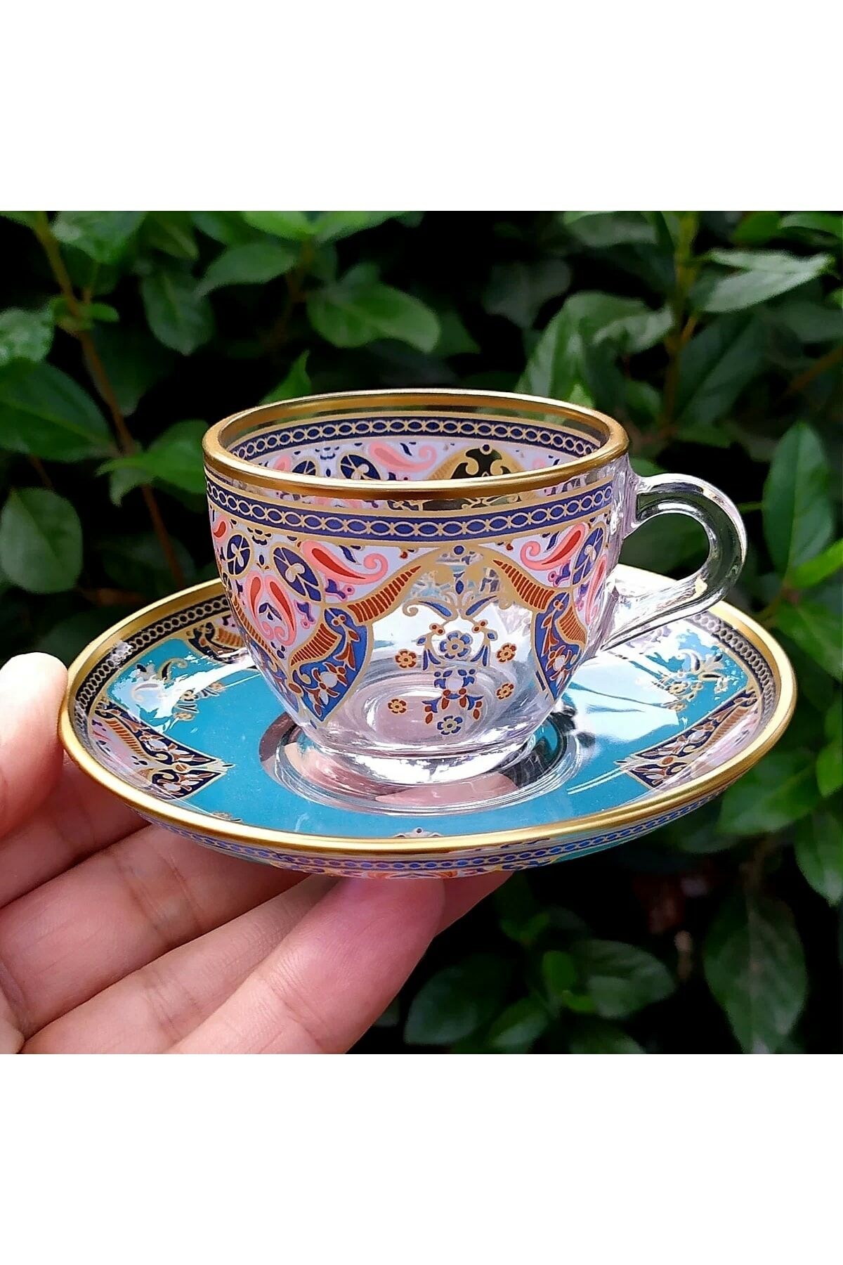 Evla Turkish Coffee Cup - 6 Persons