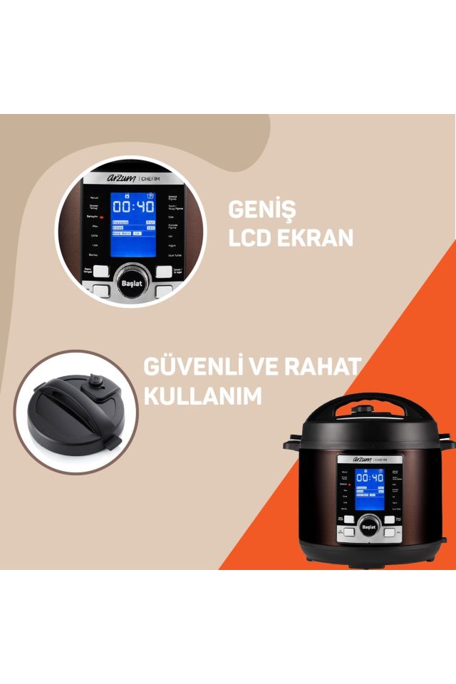 Chefim Çok Amaçlı Basınçlı Pişirici