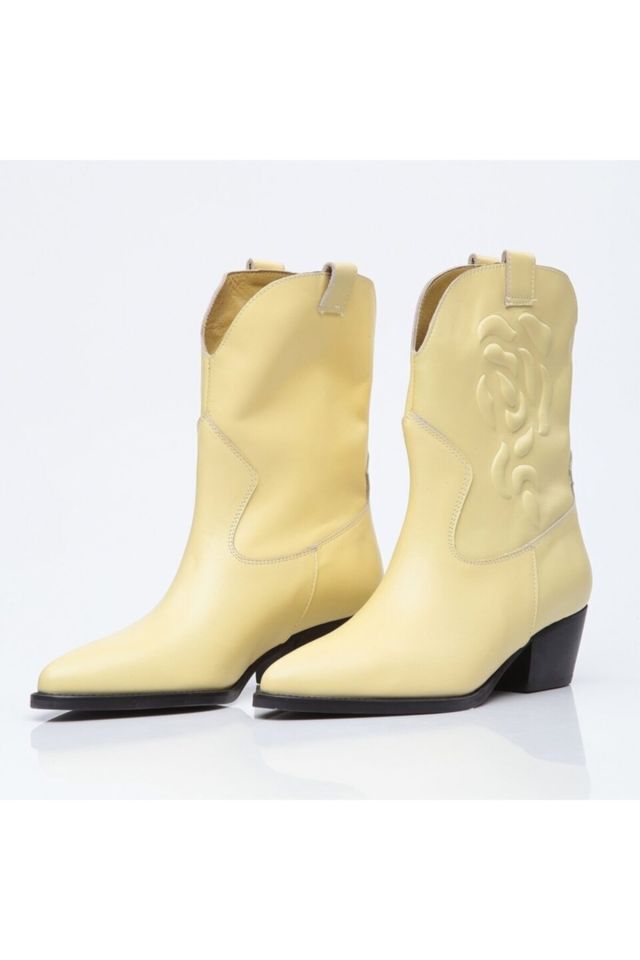 Yellow Women's Boots