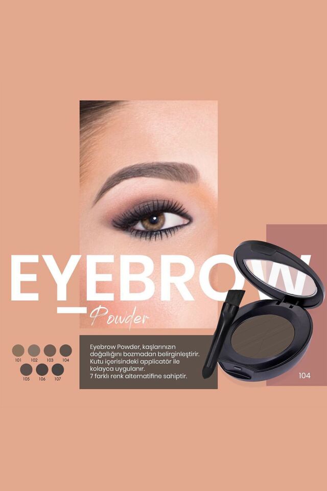 Eyebrow Shadow - Eyebrow Powder No: 105
