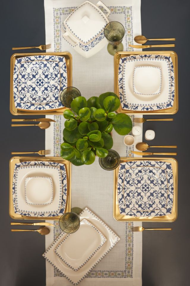 Karaca Home Massimo Cream 60 Pieces 12 Person Porcelain Dinnerware