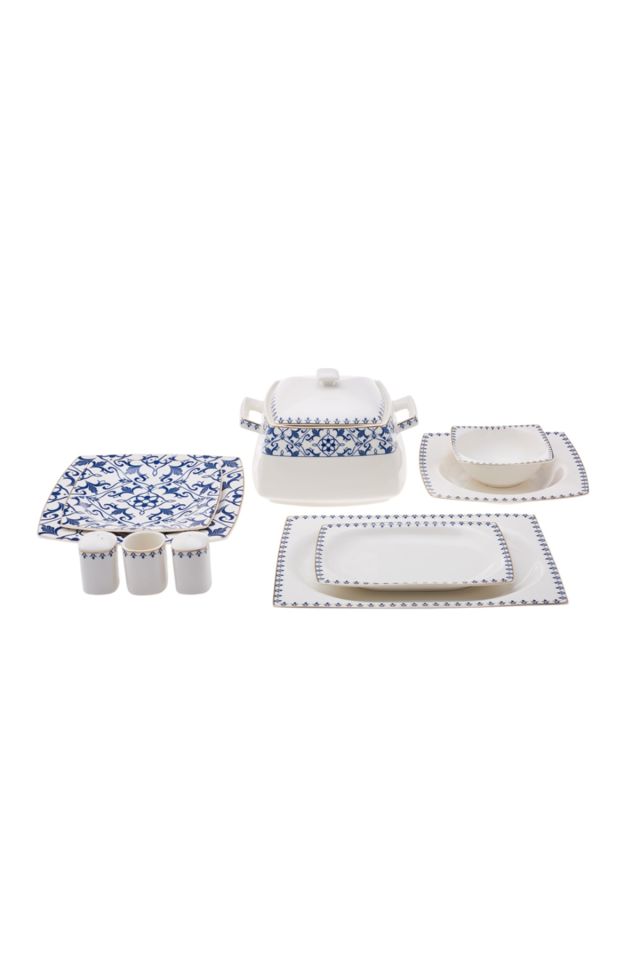 Karaca Home Massimo Cream 60 Pieces 12 Person Porcelain Dinnerware