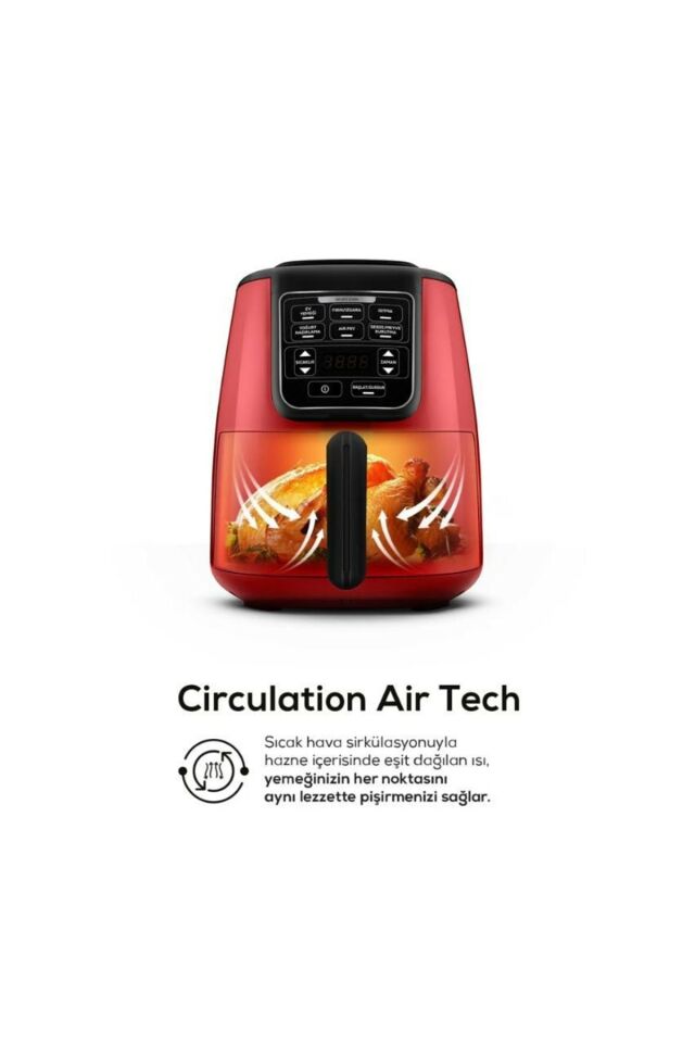 Air Pro Cook Xl 2 in 1 Airfryer Ruby