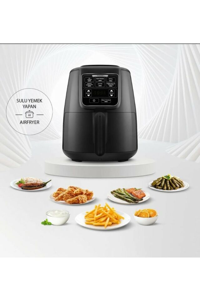 Air Pro Cook Xl 2 in 1 Airfryer Black Shine