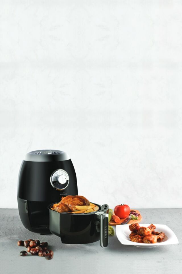 Multifry Siyah Air Fryer Yağsız Fritöz 2,6 L