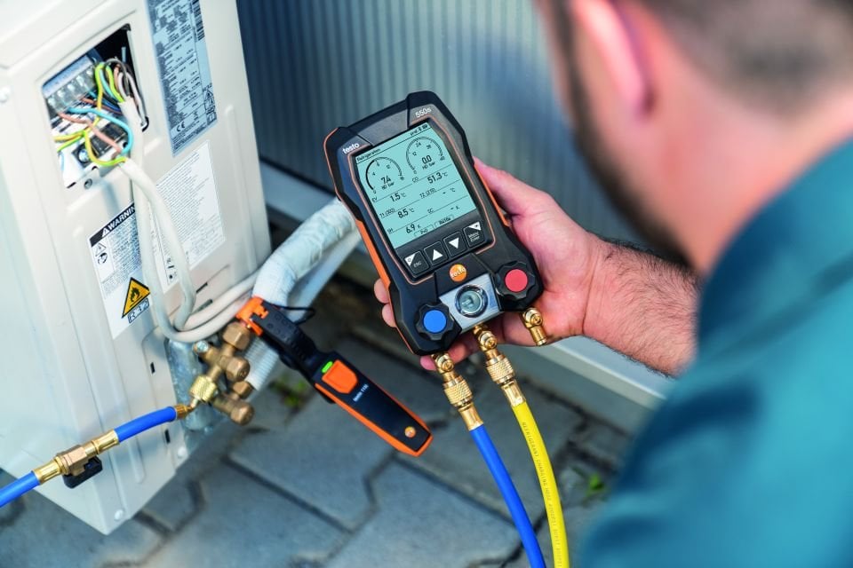 Testo 550s Dijital Manifold