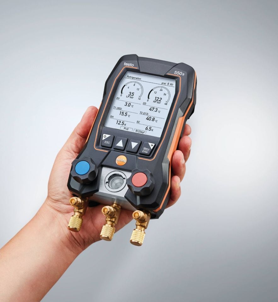 Testo 550s Dijital Manifold