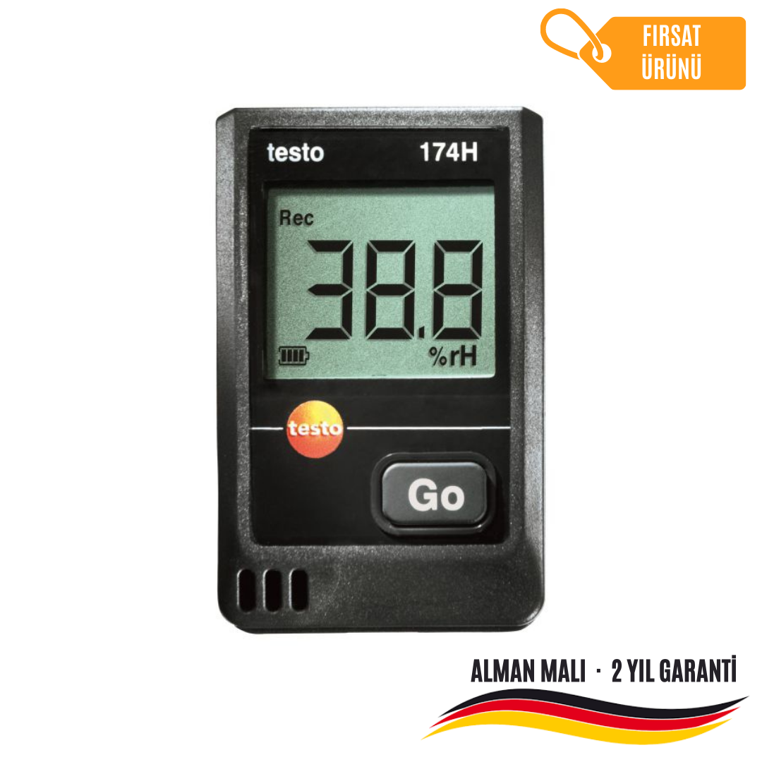 Testo 174H Sıcaklık Ve Nem Kaydedici (Datalogger)