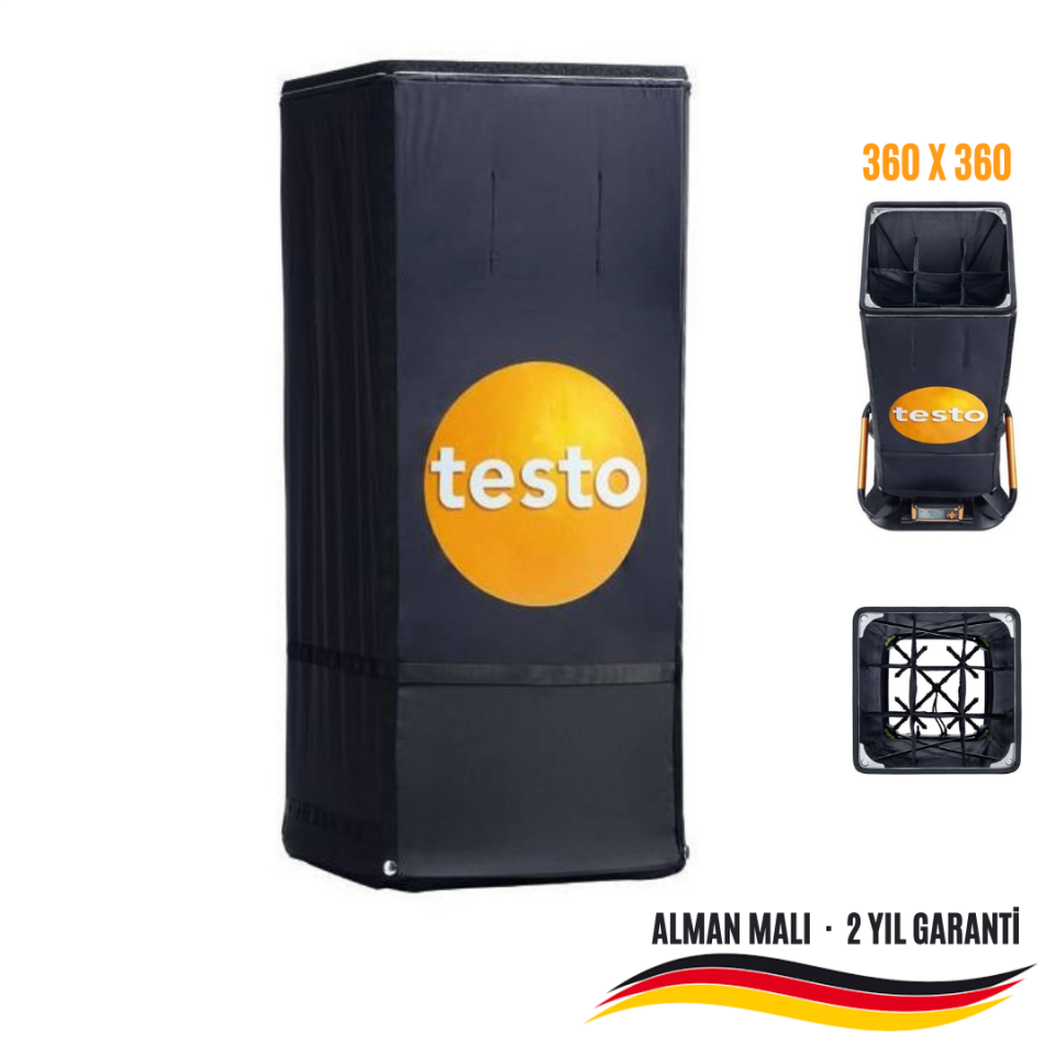 Testo 420 Balometre İçin Akış Hunisi (360x360)