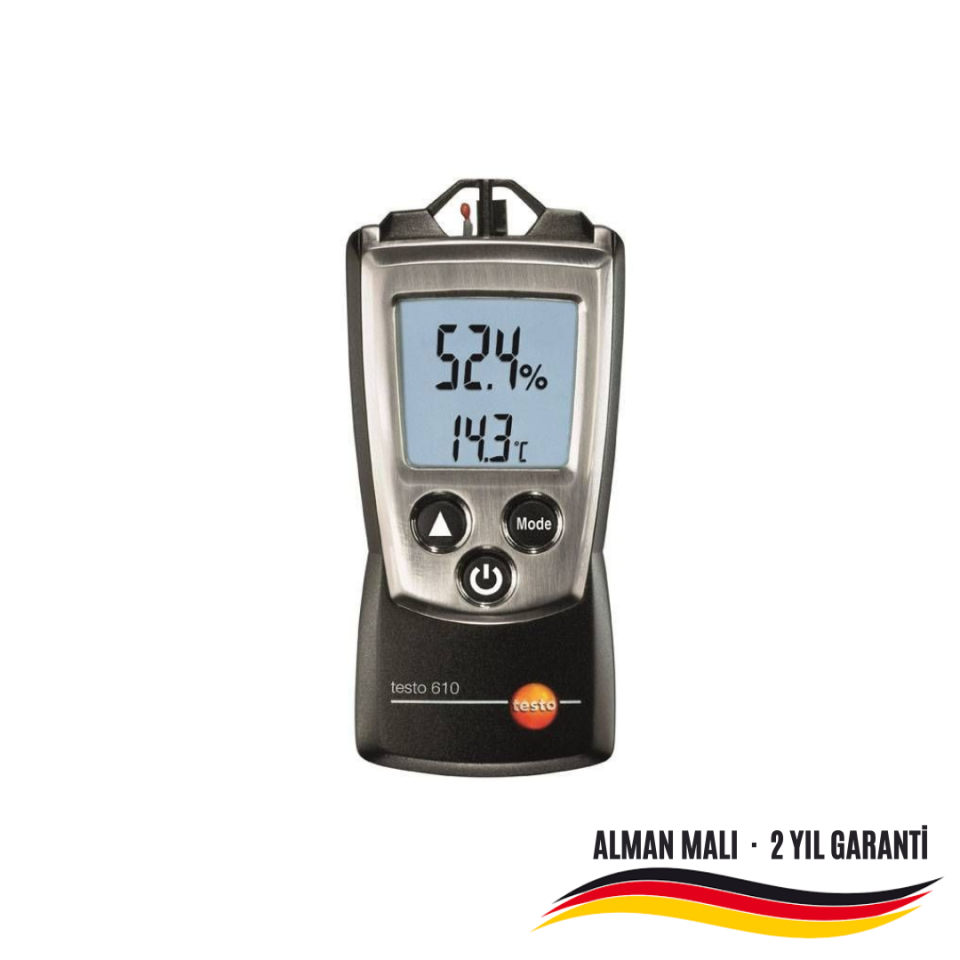 Testo 610 Nem/Sıcaklık Ölçer