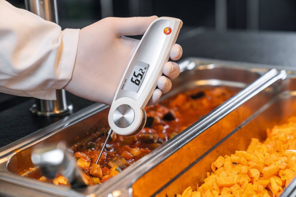 Testo 104 Batırma Tip Su Geçirmez Gıda Termometresi