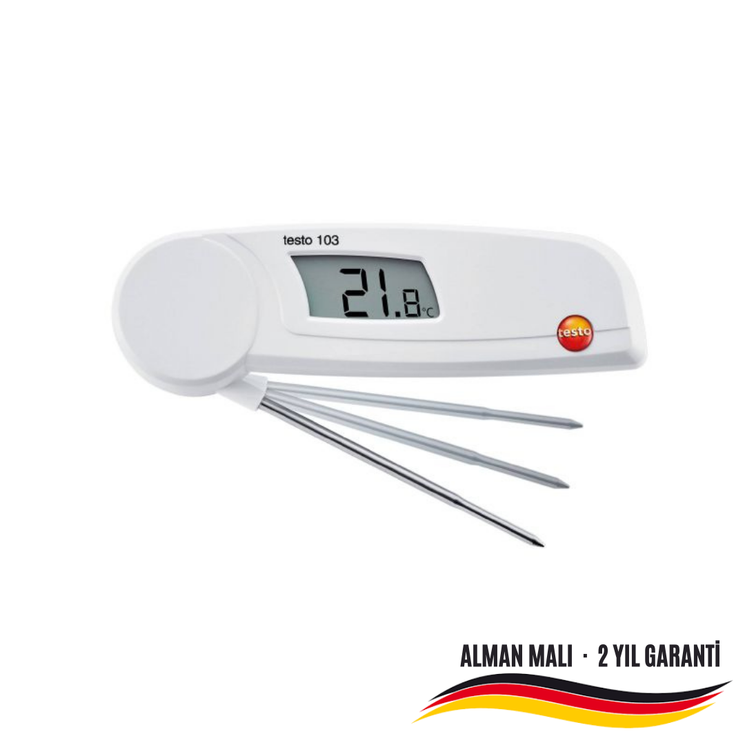 Testo 103 Daldırma/Batırma Tipi Termometre