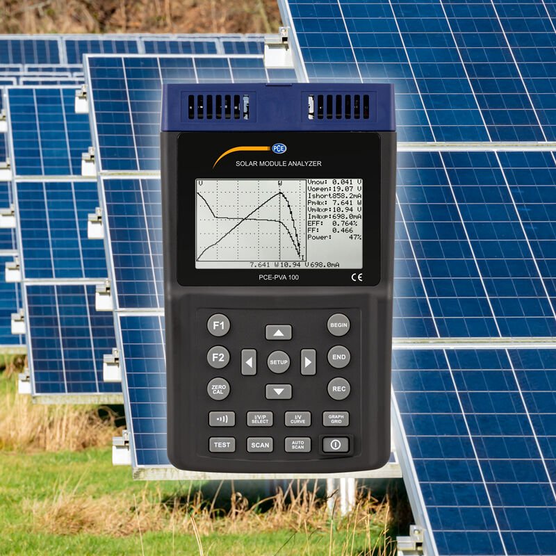 PCE PVA 100 Güneş Paneli Test Cihazı