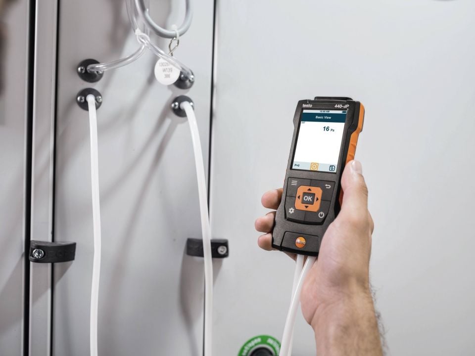 Testo 440dP Bluetooth'lu Hava Hızı Combo Set 1