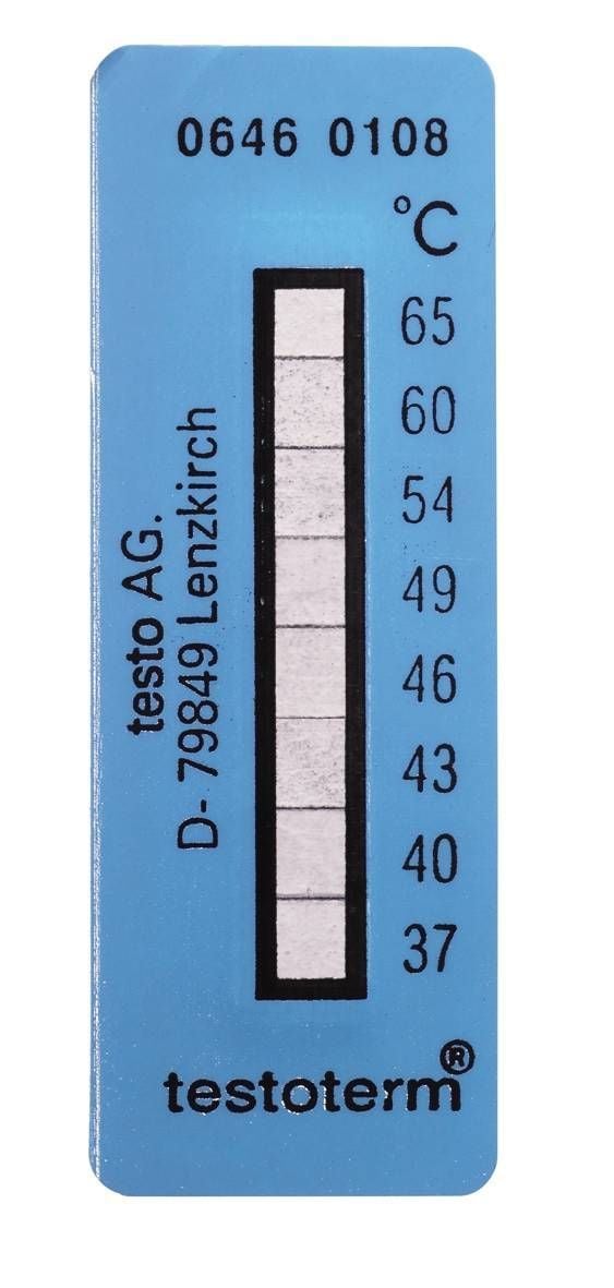 Testoterm (+37 … +65 °C) Sıcaklık Etiketi