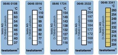 Testoterm Sıcaklık Etiketi (+116 … +154 °C)