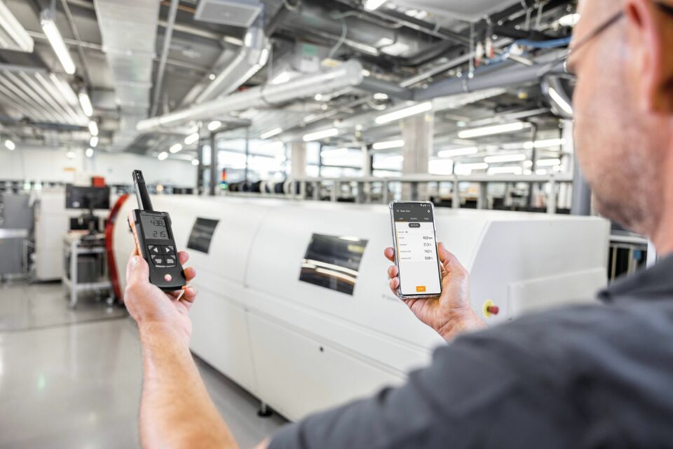 Testo 625 App Bağlantılı Termohigrometre