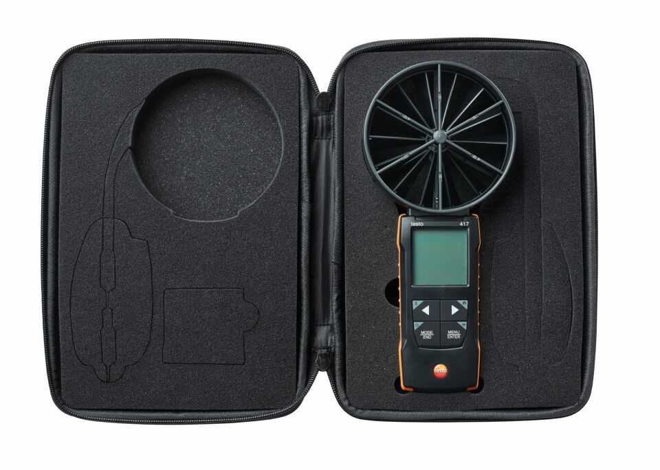 Testo 417 App Bağlantılı 100mm Pervane Anemometre