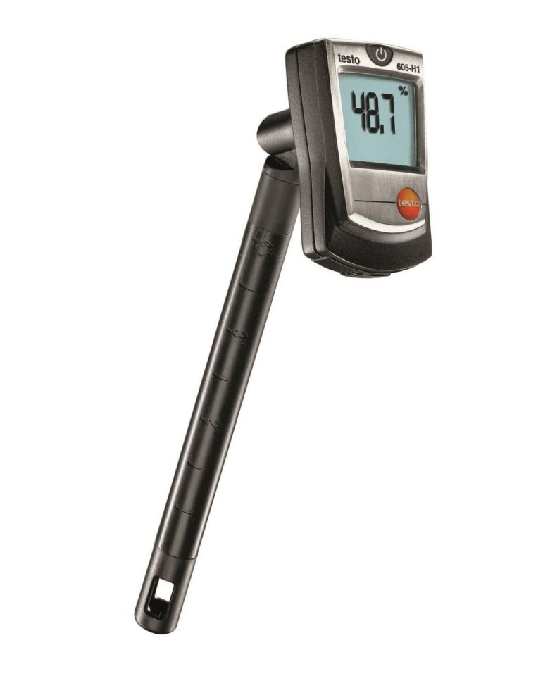 testo 605-H1 Sıcaklık ve Nem Ölçüm Cihazı