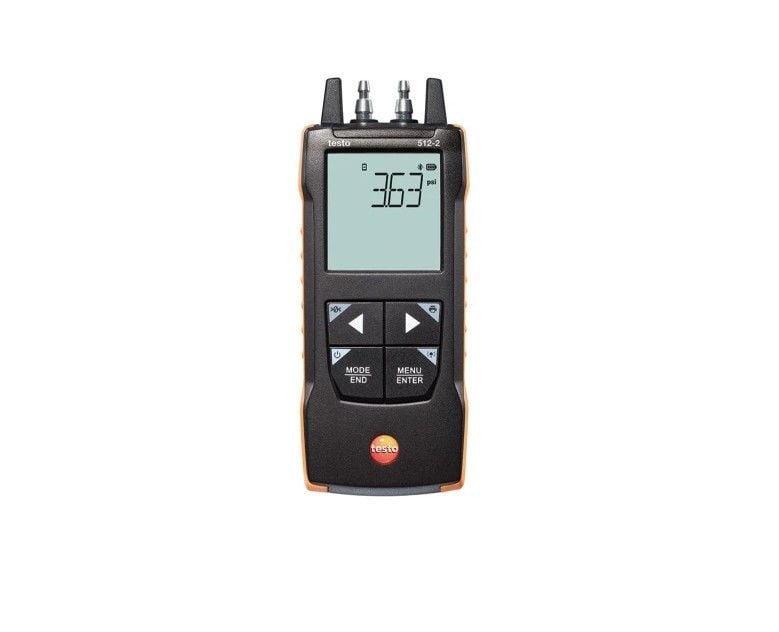 testo 512-2 - App bağlantılı, dijital fark basınç ölçer