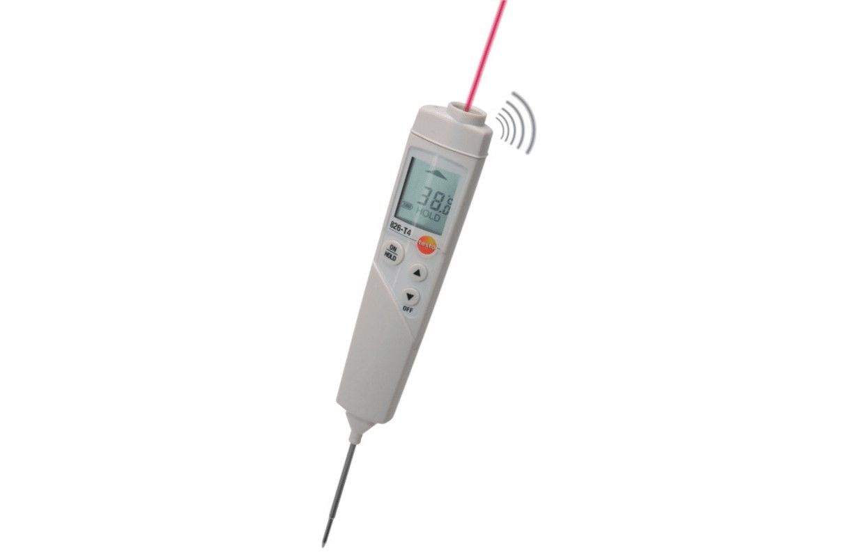 Testo 826-T4 Infrared ve Batırma Tip Termometre
