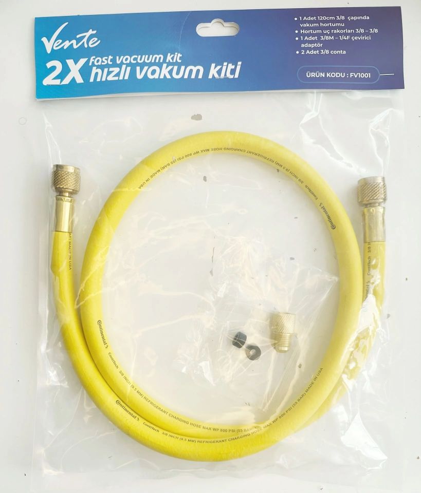 Vente - FV1001 - Hızlı Vakum Hortum Kiti